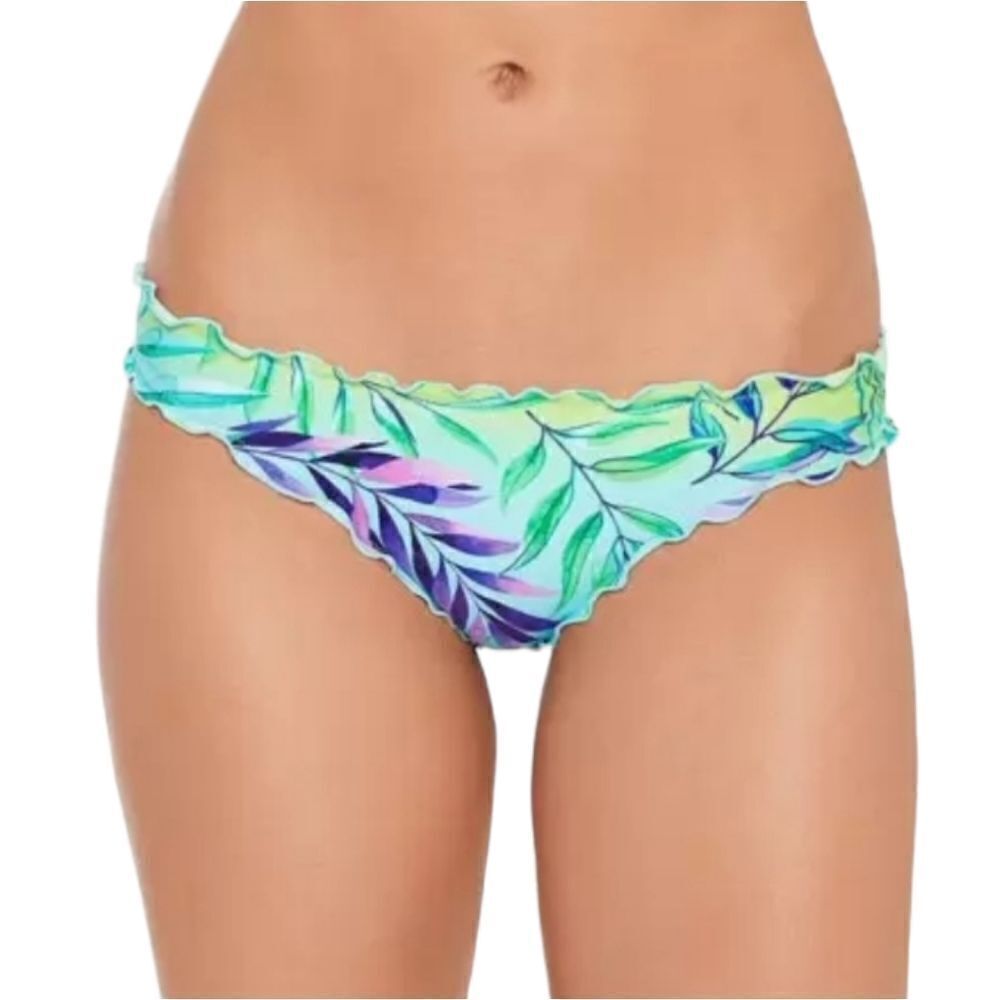 NWT Salt +Cove Tropical Punch Ruffled Hipster Bikini Bottom Juniors